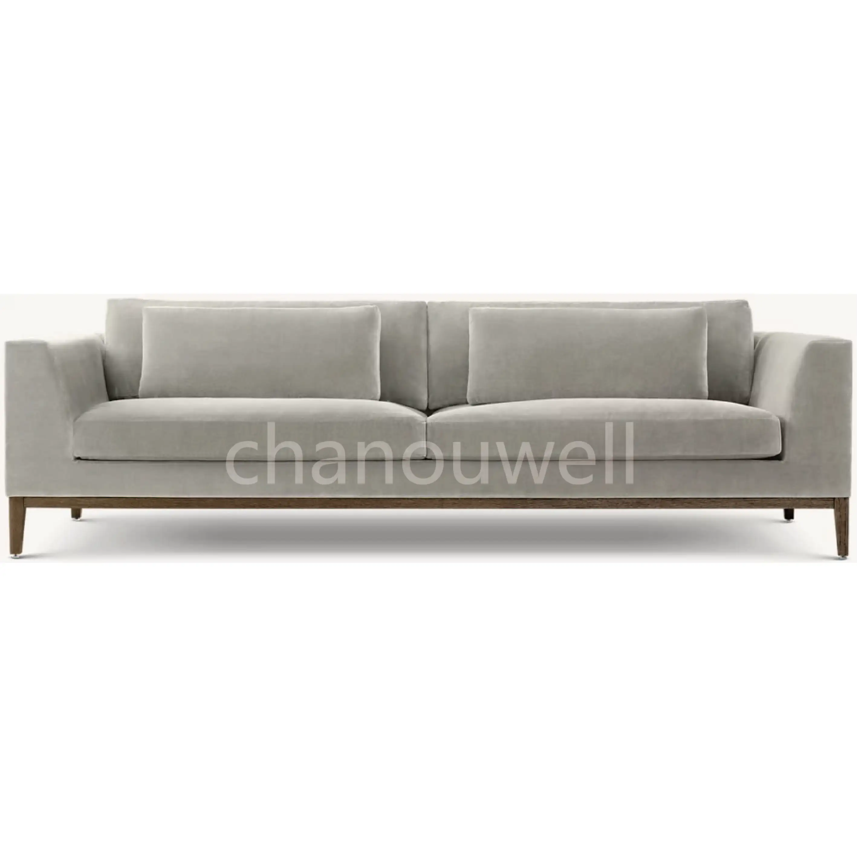 New Design Solid Wood Frame Home Furniture Luxury Indoor Living Room Furniture Sofa Set For Home Living