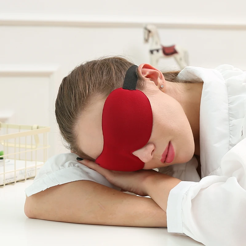 Private Label Customizable 3d eye patch Blocking Light 3D Contoured Eye Mask Factory customization Wholesale