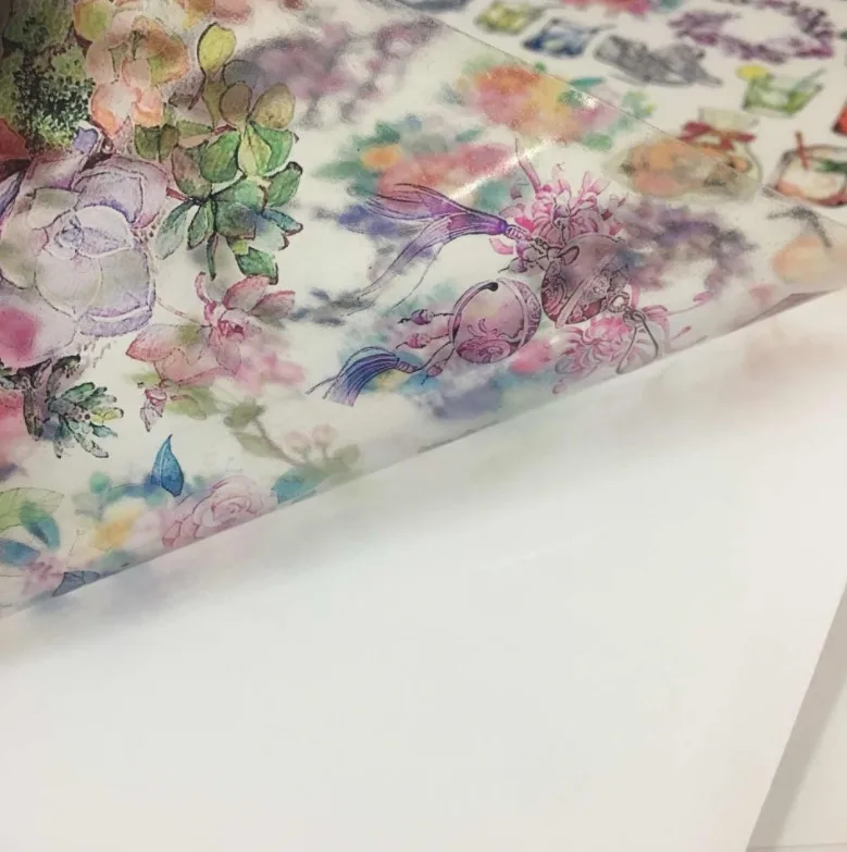 wholesale price transparent  label paper sticker paper a4 Transparent PET self adhesive Dye and Pigment