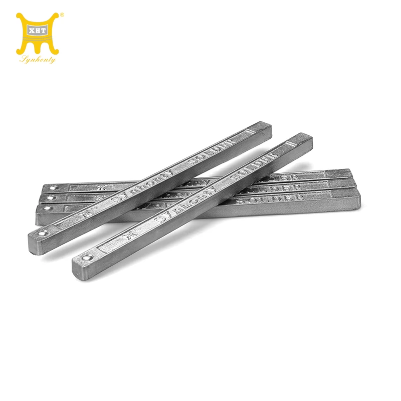 Babbitt metal XHT High quality tin-based babbitt alloy metal ingot for bearing solder bar SnPbCu mj2 Sn86Sb8Cu6
