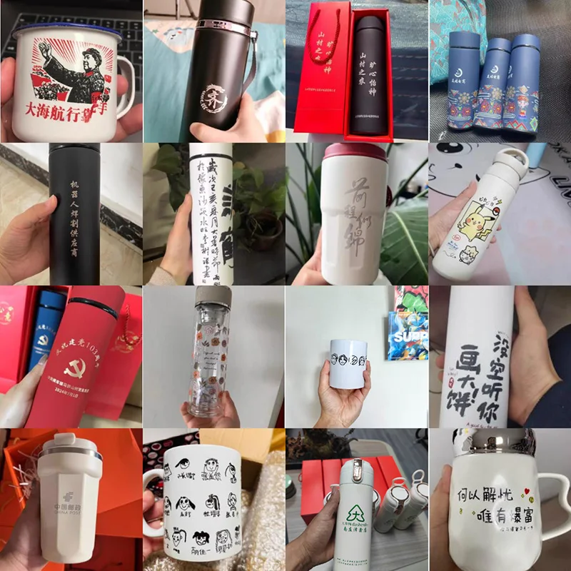 XDH6913 Customized Logo Vacuum Double Wall Drink Bottle Promotion Gift Custom Metal/Aluminum/Stainless Steel Sports Water Bottle