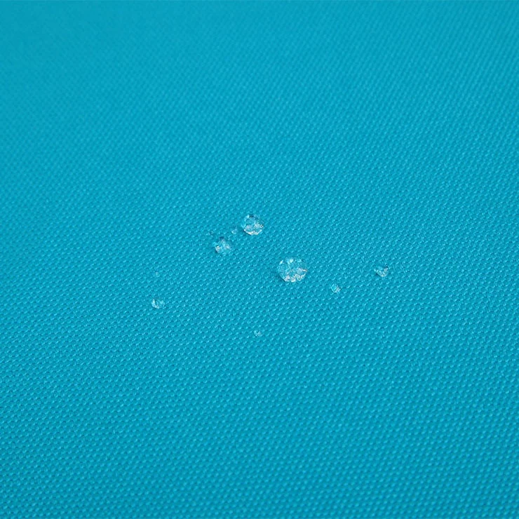 
1200D cordura 100% polyester waterproof plain woven oxford pu coating fabric 
