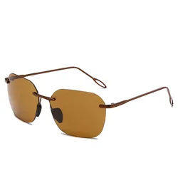 2022 Maui Jims Metal Frameless Sun glasses Rimless Sunglasses