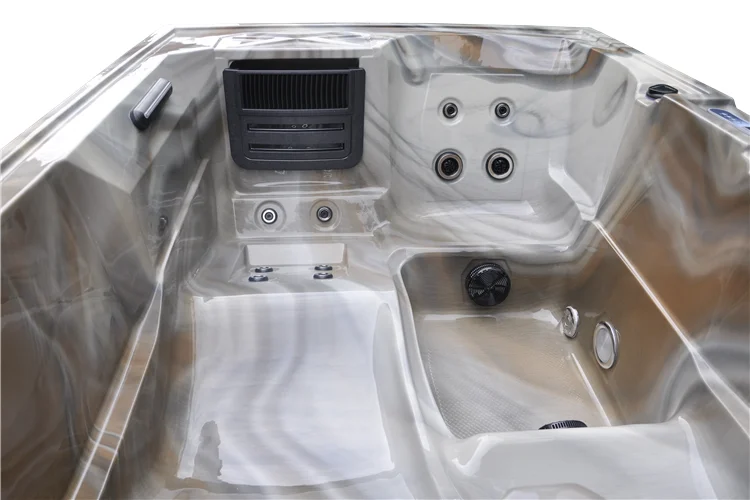 Hot tub jacuzzis outdoor spa 3 person for sale cheap price garden gazebo luxury acrylic jet overflow whirlpool massage bathtub