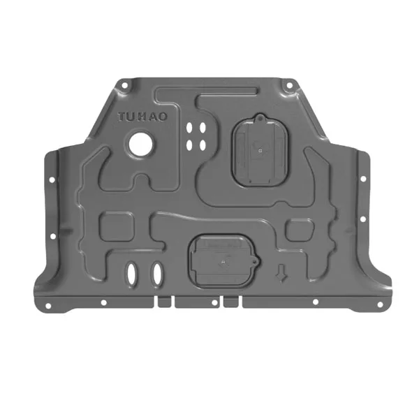 Custom High Performance Aluminum 3D Engine Guard Skid Plate For VW POLO 2019-2023