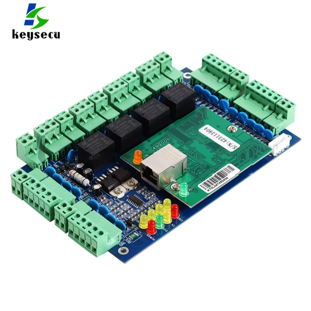  Keysecu 20000 пользователей сети 4 двери контроллер доступа с TCP/IP