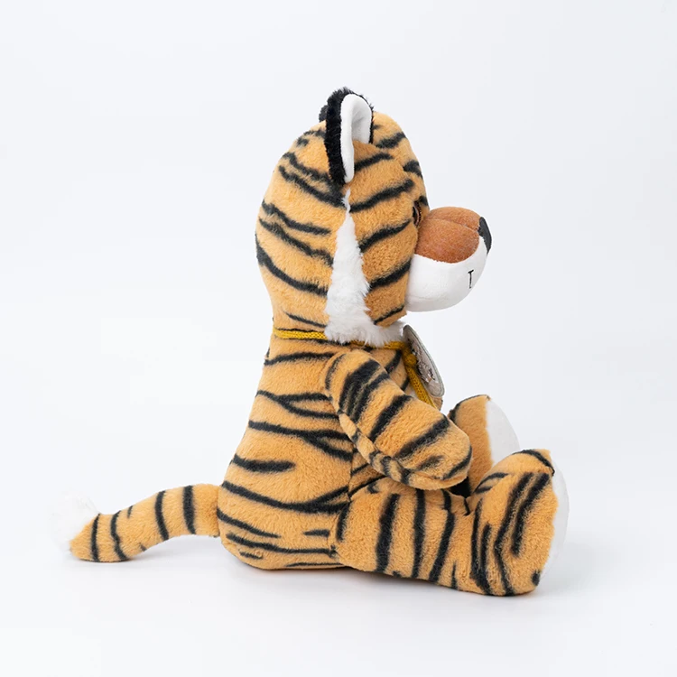 furry custom soft tiger plush toy stuffed animal dolls for kids toys gifts custom animals cute tiger plush toys