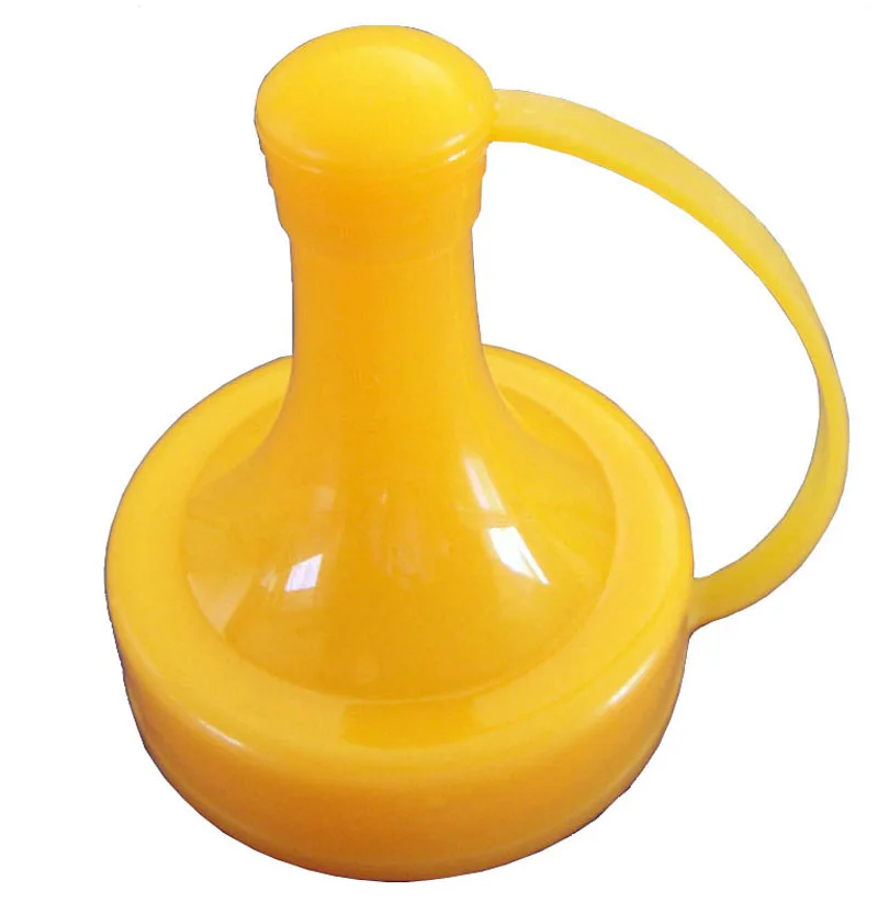 pour spout cap and large orifice lid