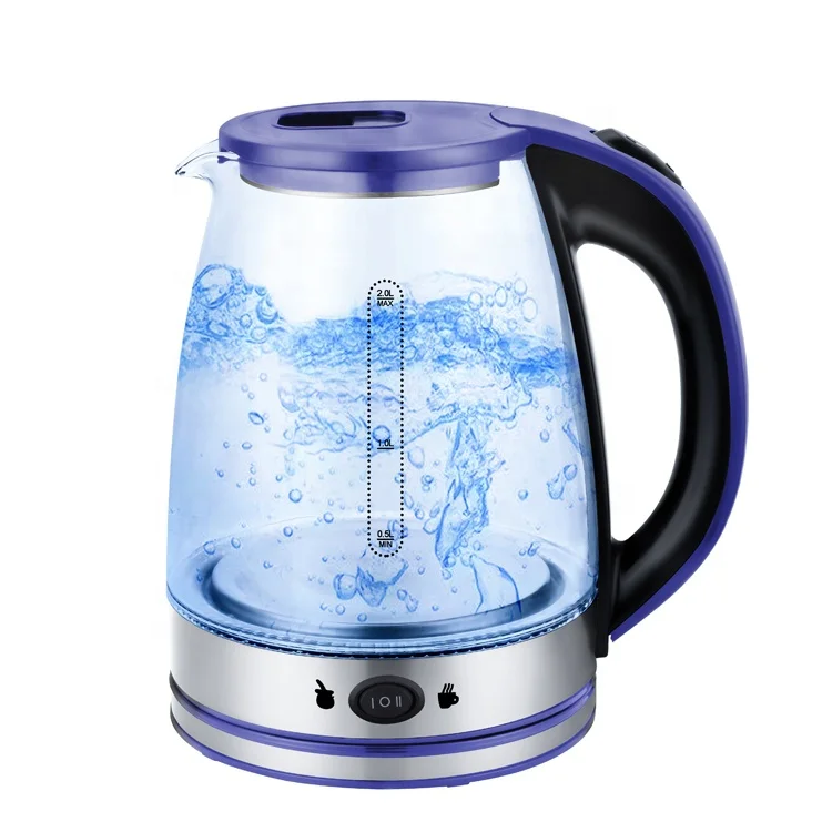 Бытовая кухонная техника, беспроводной стеклянный электрический чайник для воды/электрический чайник для чая