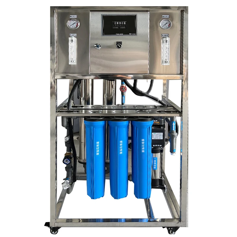 500LPH RO Reverse Osmosis System Desalination Salt Water To Drinking Water Industrial RO Plant