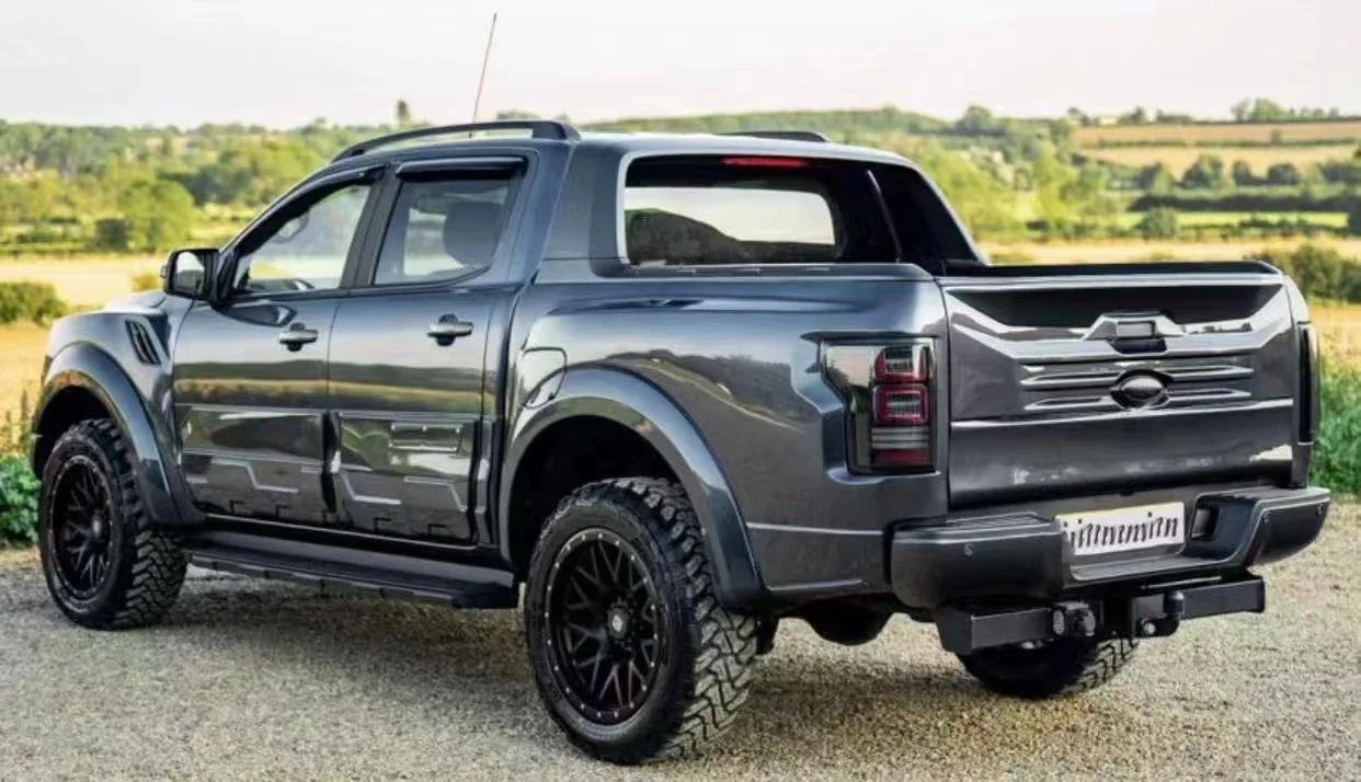 Front bumper kit Body kits Accessories for ranger T6 T7 upgrade to F150 Raptor body kits fit for Ranger