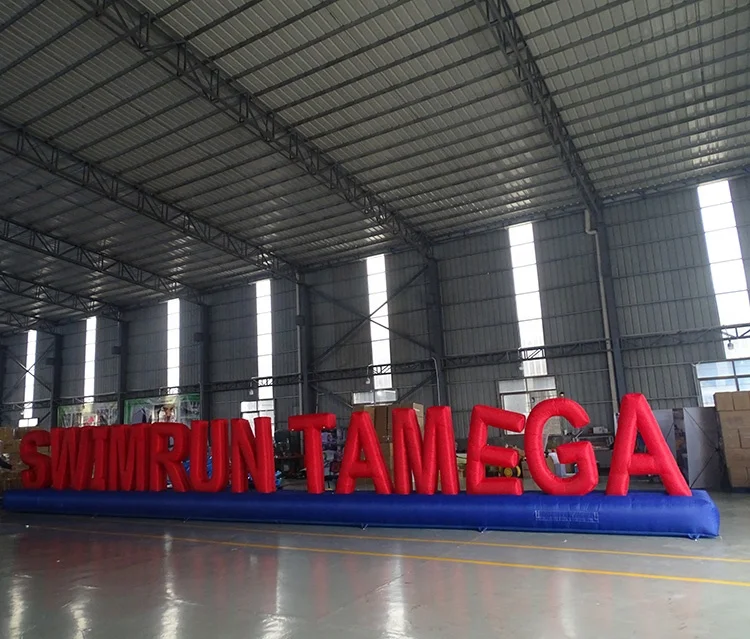 large inflatable letters alphabet for Advertising promotion event