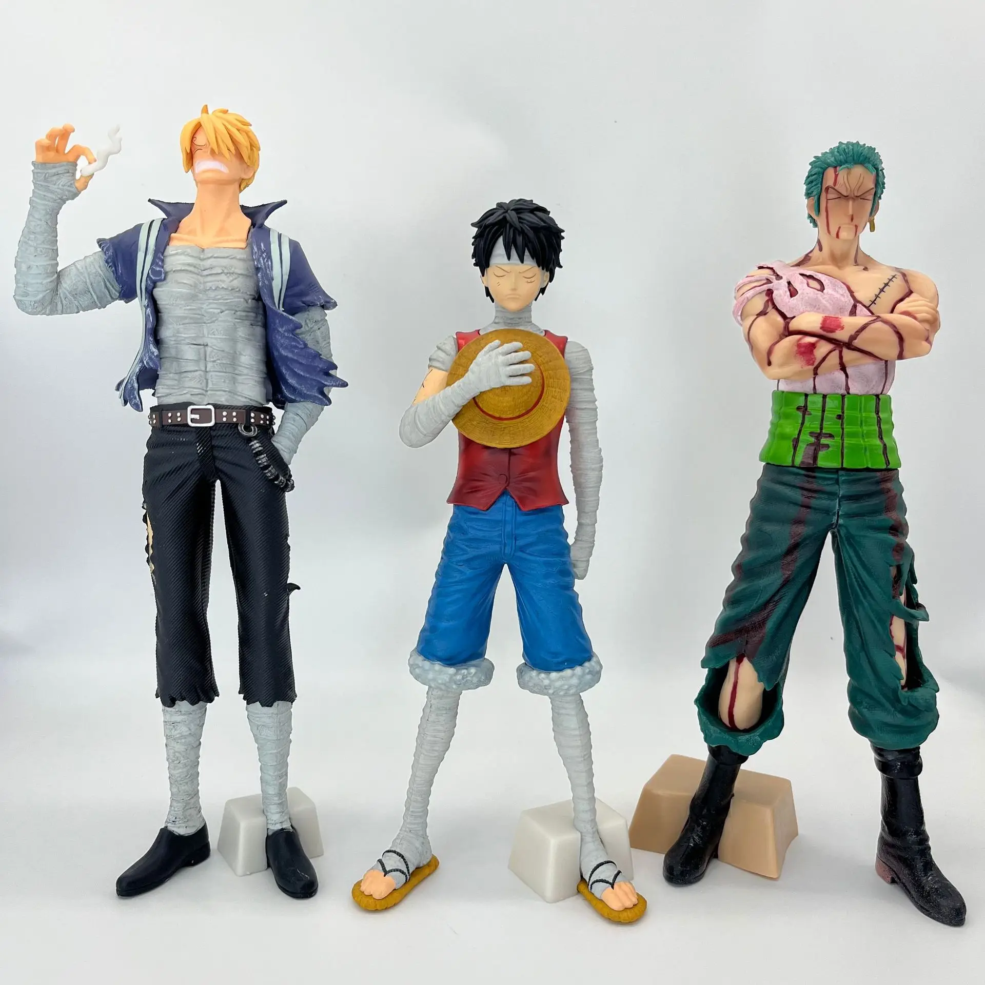 28 см аниме Roronoa Zoro Luffy Vinsmoke Коллекция фигурка Sanji Модель Кукла ПВХ Аниме Фигурки игрушки