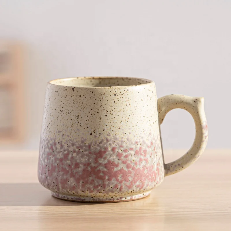 Japanese Style Ceramic Mug  Customized Mug ins  Creative  Handmade Ceramic Coffee Cup330ml