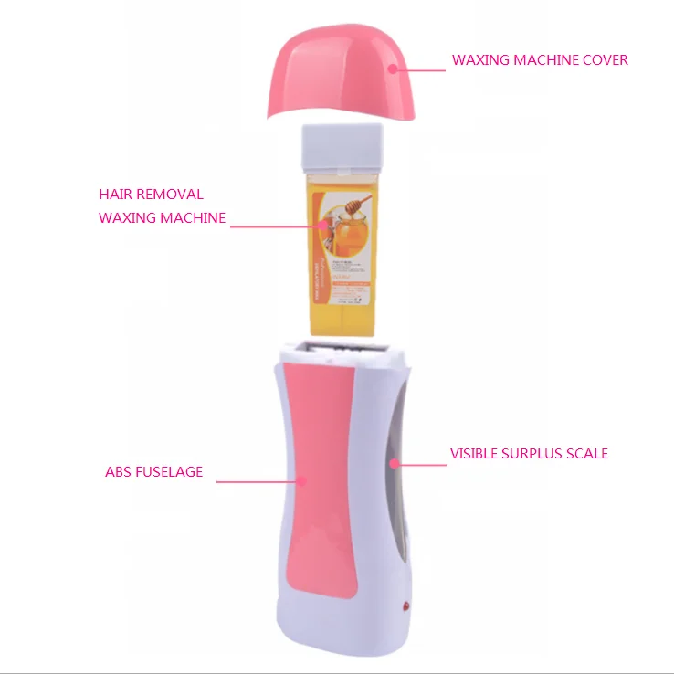 Depilatory wax heater roll on cartridge wax heater for beauty use