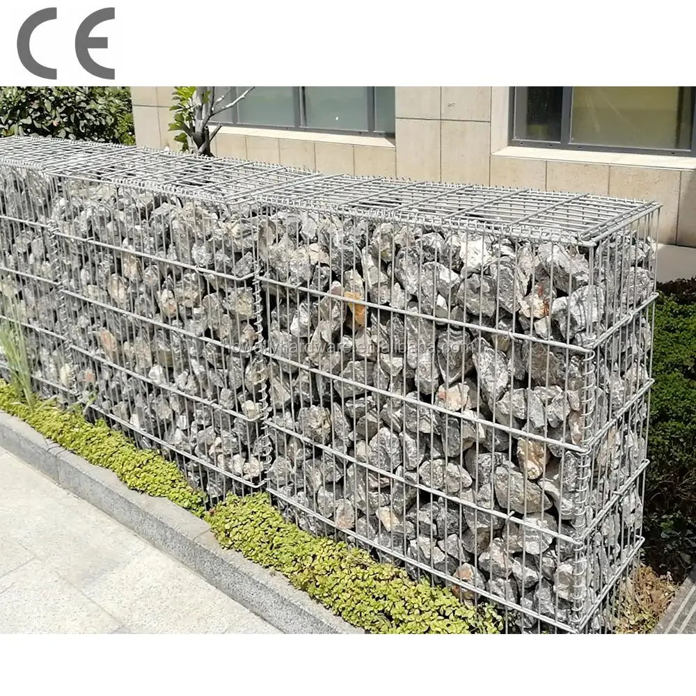 
CE Certificate Gabion Retaining Wall Decorative Welded Gabion 
