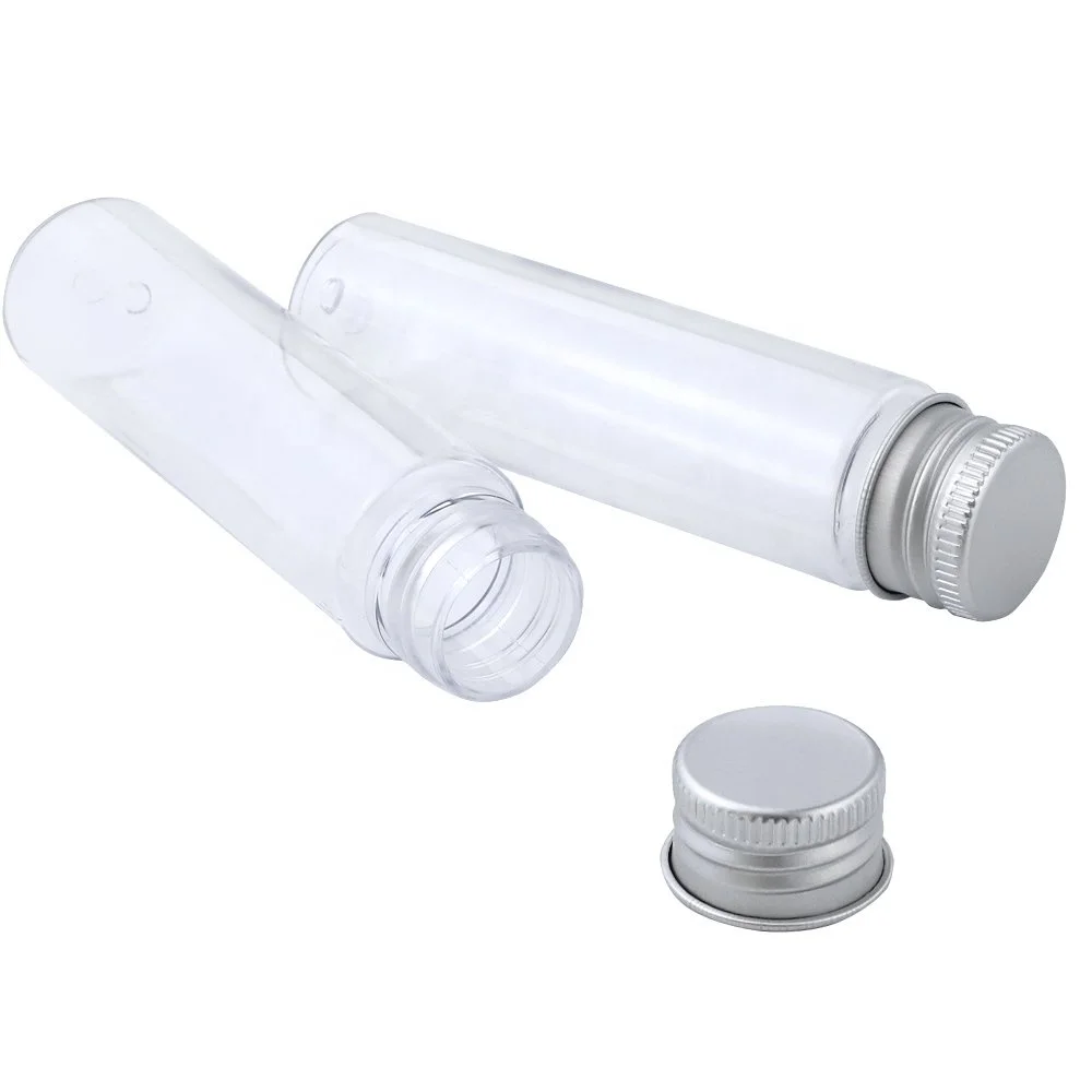 Wholesale child resistant glass tubes120mm glass test tube with Aluminum Screw Cap