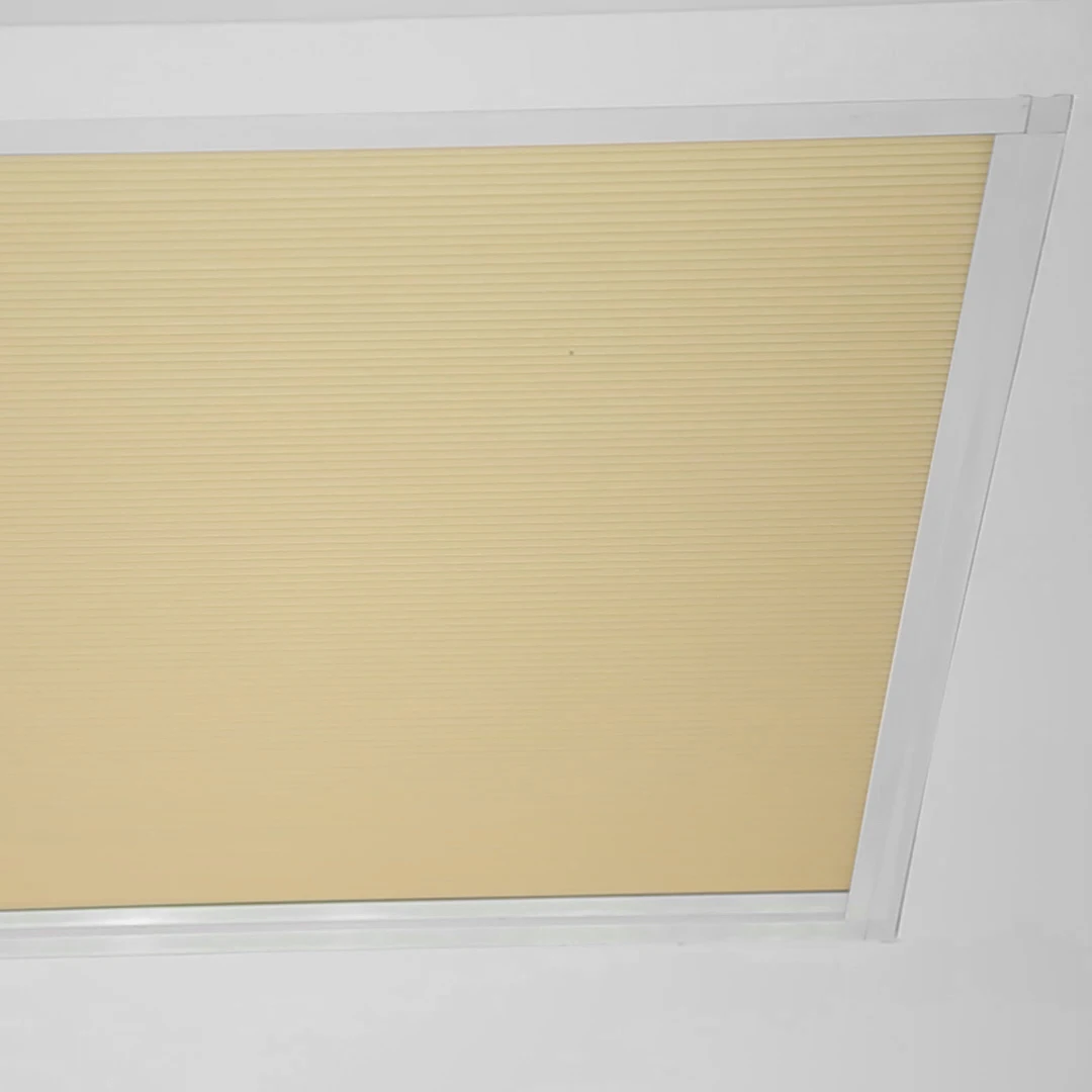
Smart Start Cellular Chinese Blinds Wholesale Polyester skylight fabric window motorized Honeycomb blinds cordless 