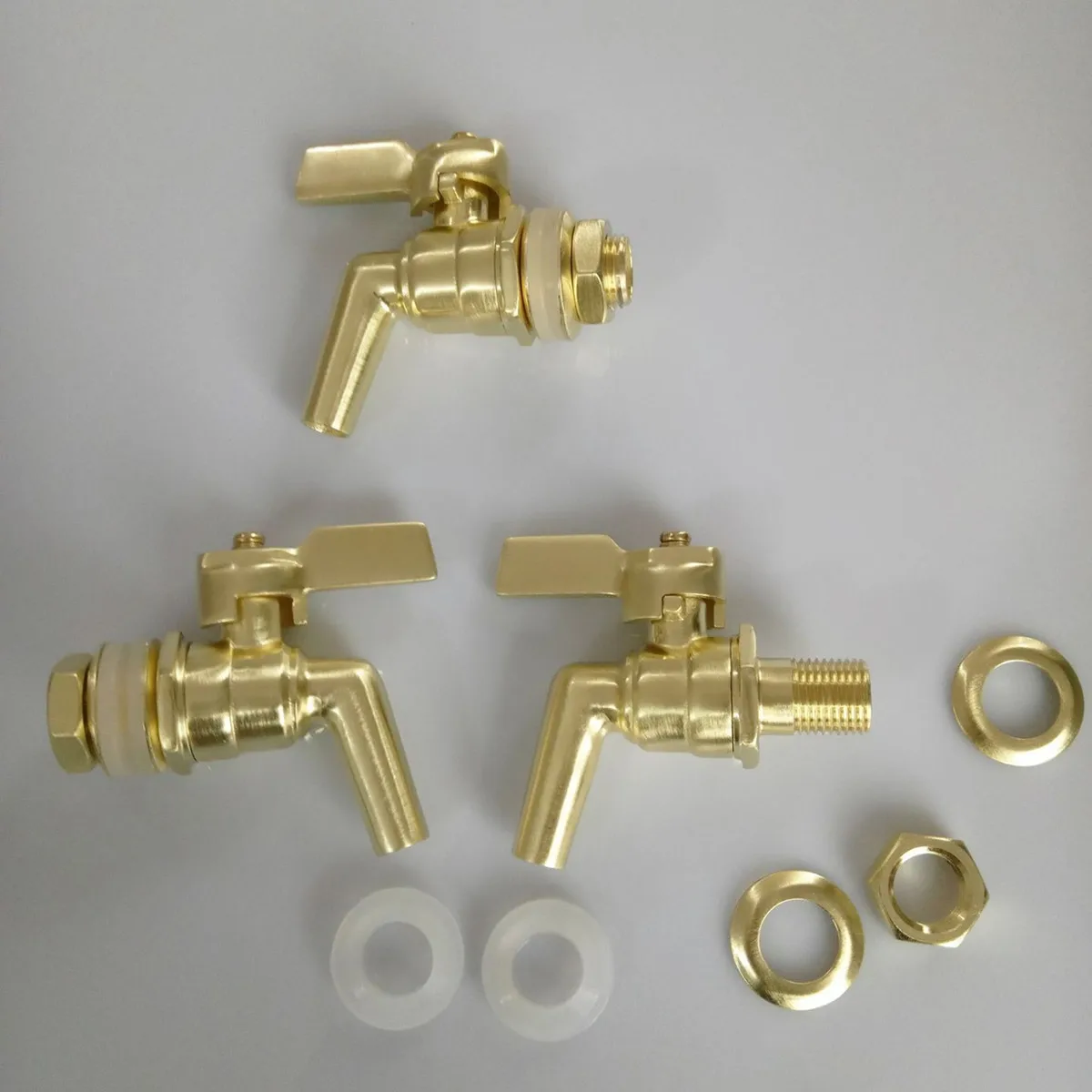 Kombucha Brewing Jar Spigot Stainless Steel Polished Surface