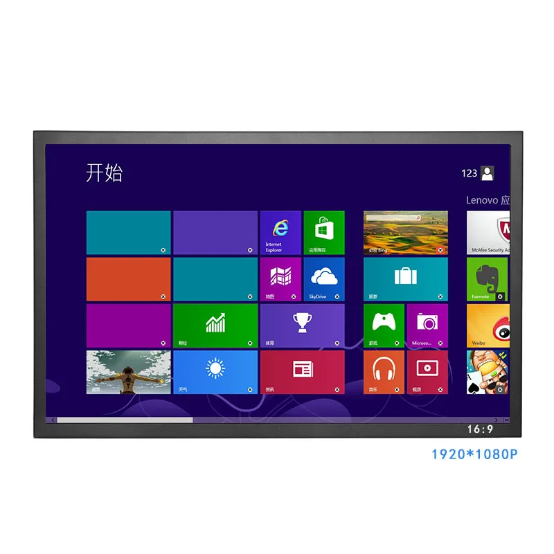 
 ZHIXIANDA качество промышленный металлический корпус BNC AV 1440*900 19 дюймов сенсорный монитор VGA HD D-SUB  