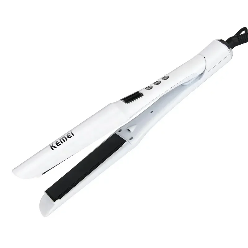 Электрический перезаряжаемый мини-утюжок для волос Kemei Km-2238 140-220 градусов Профессиональный быстрый выпрямитель