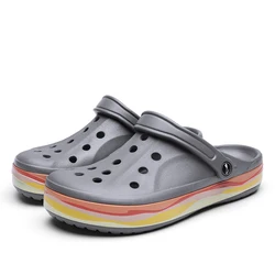 Лидер продаж, модные летние пляжные мужские сабо