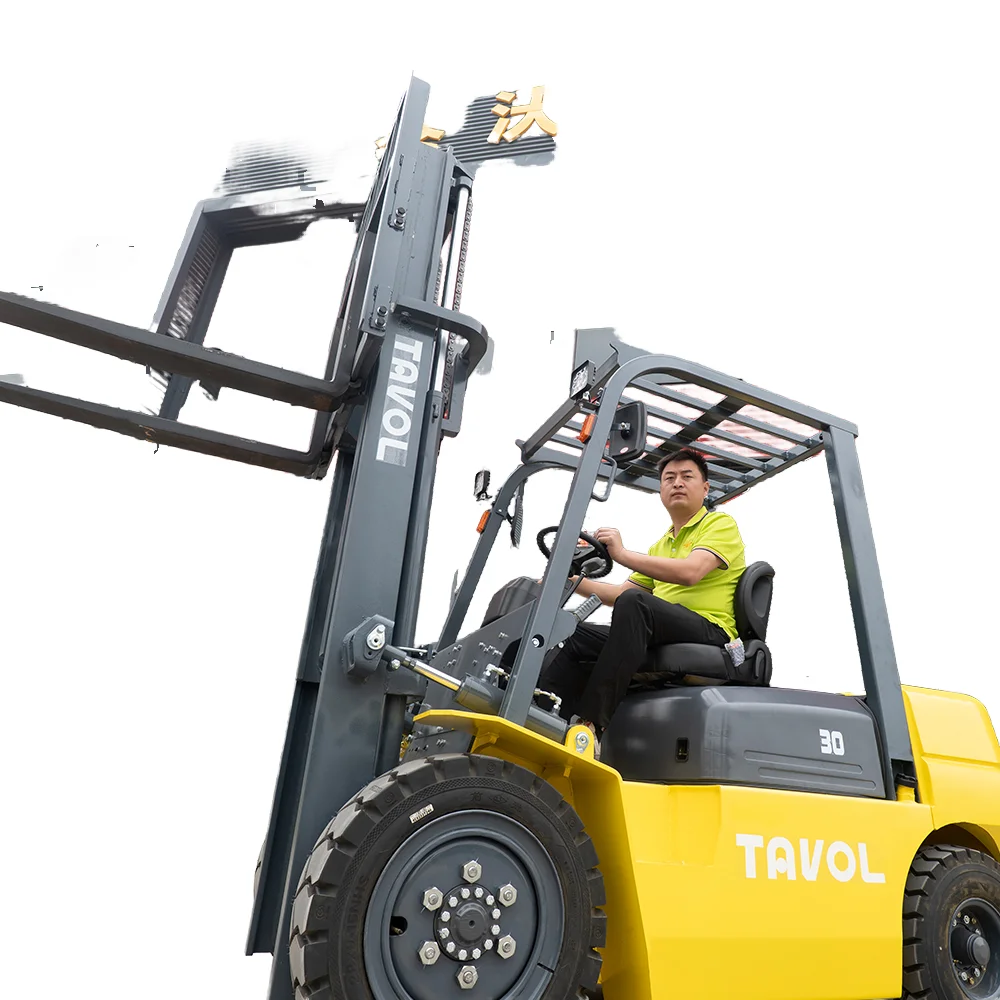 Tavol forklift 2t 3 ton 5 ton 7 ton diesel forklifts truck container mast diesel forklift with CE