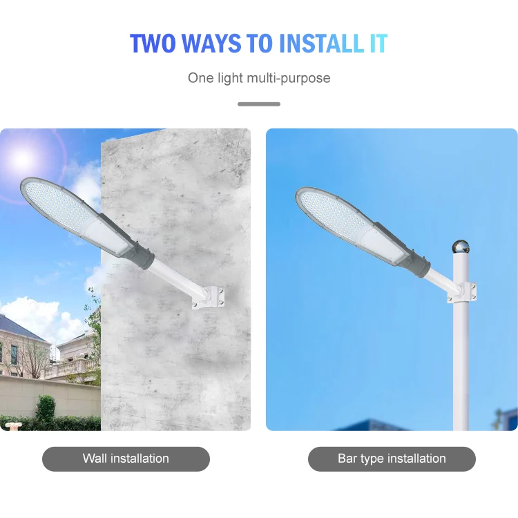 OKELI Long Life Span Integrated Smd Outdoor Waterproof Ip65 20 30 50 100 150 W LED Street Light