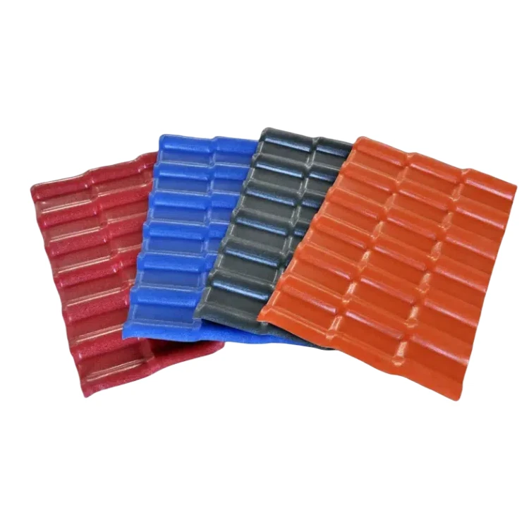 Hotel villas durable, impact-resistant corrugated roof panels, ASA PVC insulated roof panels