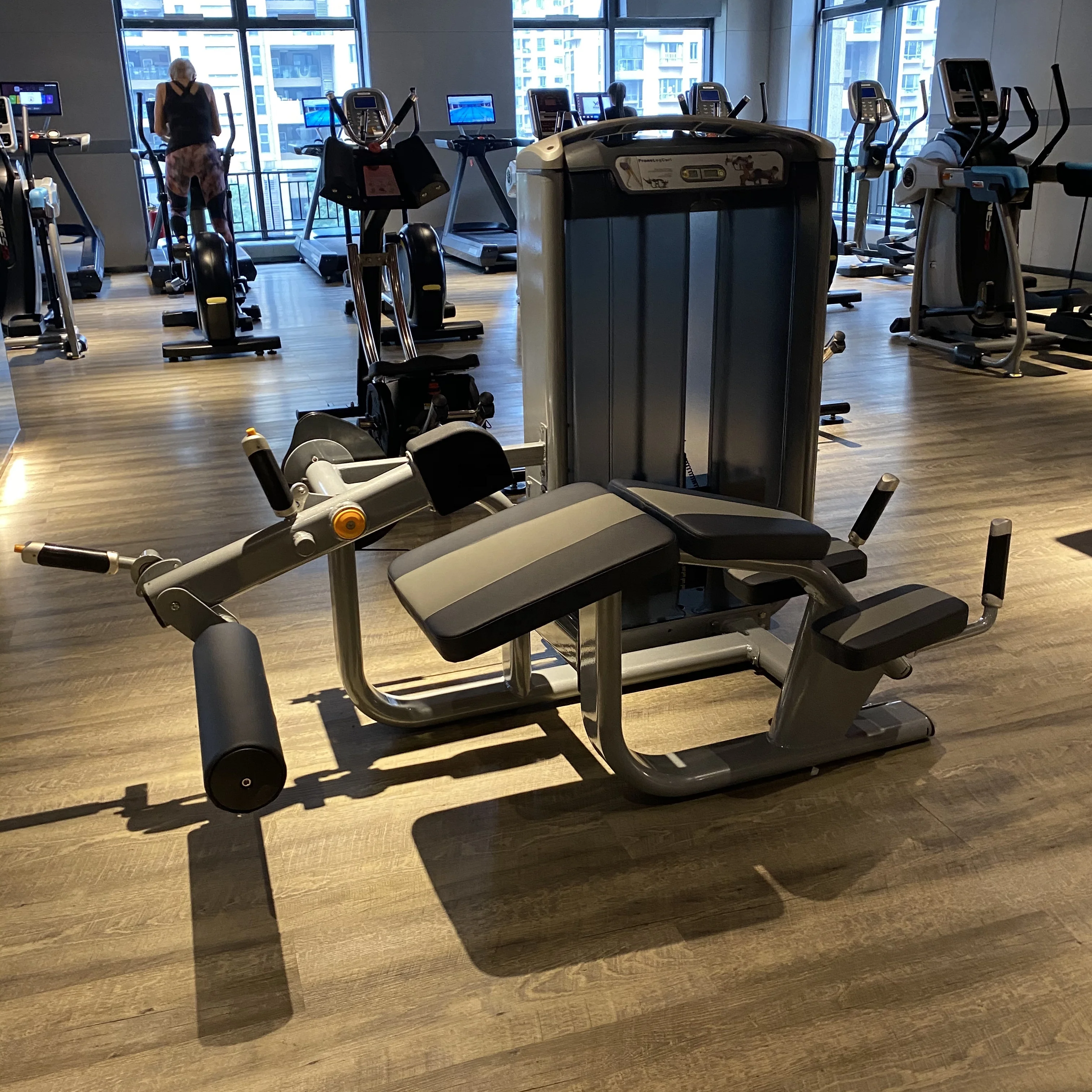 Professional Commercial Gym Fitness Equipment Pin Loaded Workout Machine A7-54 Prone Leg Curl