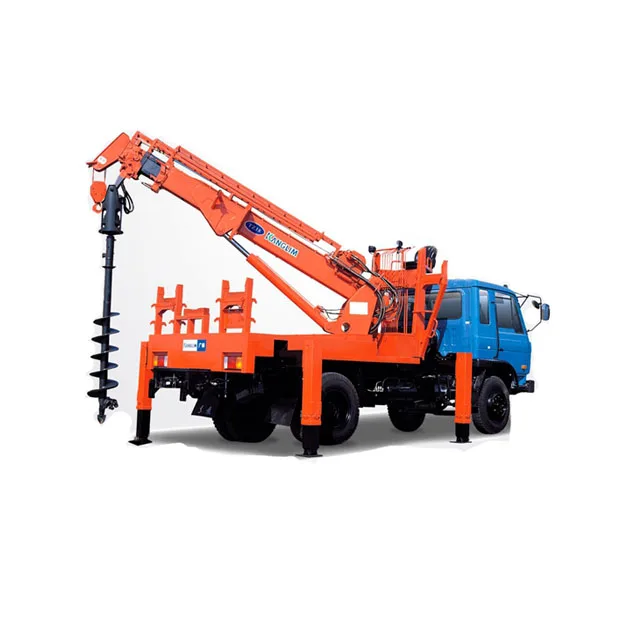 4-Тонный телескопический кран гидравлический грузовой