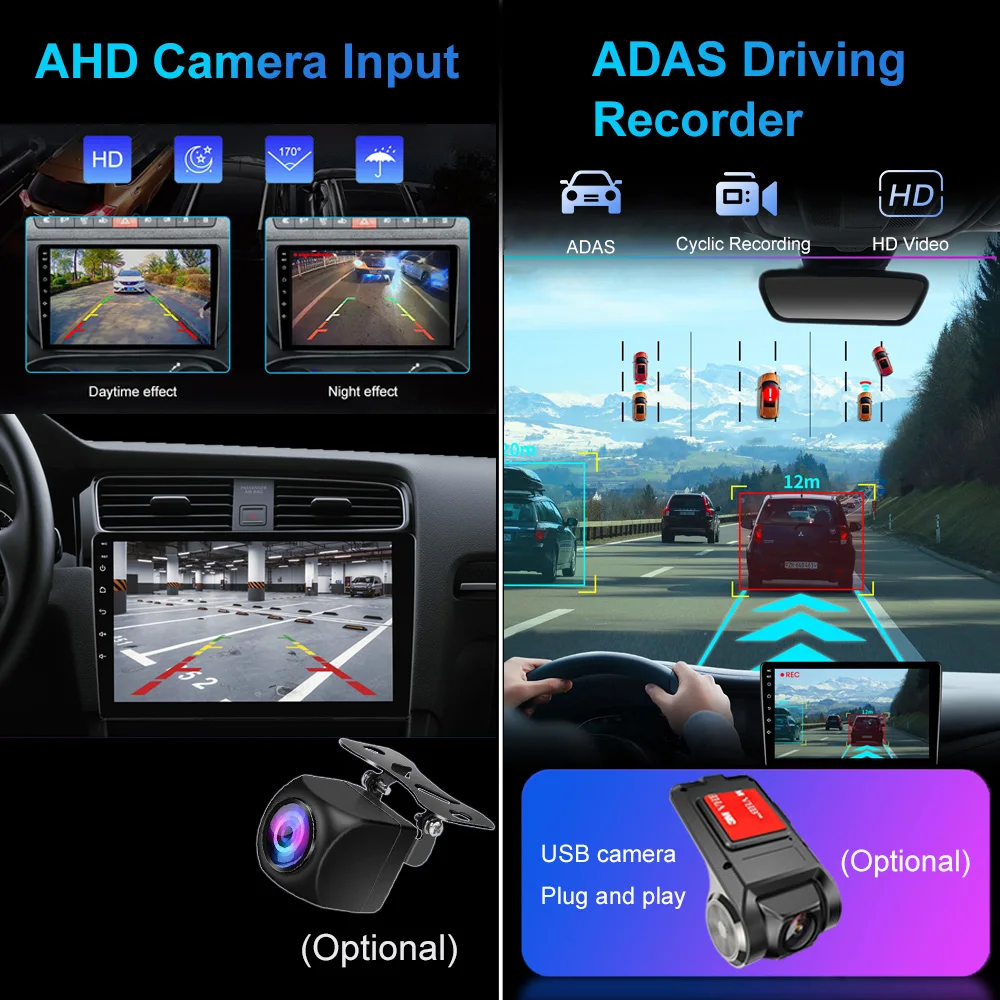 2 Din 2.5D экран GPS навигация Android автомобильный мультимедийный плеер Аудио Видео Стерео Радио для Ford Focus S-Max Mk2 Mk3 2004 ~ 2011