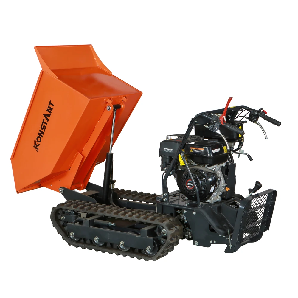 9hp Track Mini Dumper Hydrostatique/hydrostatischbattery wheel barrow