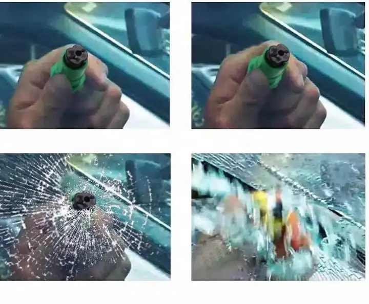 Multi Function Escape Tool Safety Hammer Self Defense Glass Seatbelt Cutter Emergency Tools Car Keychain Window Breaker