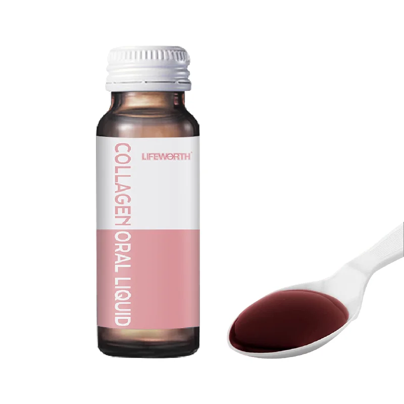 Lifeworth Private label collagen liquid and gelly drink supplement beauty skin oral liquid collagen drink