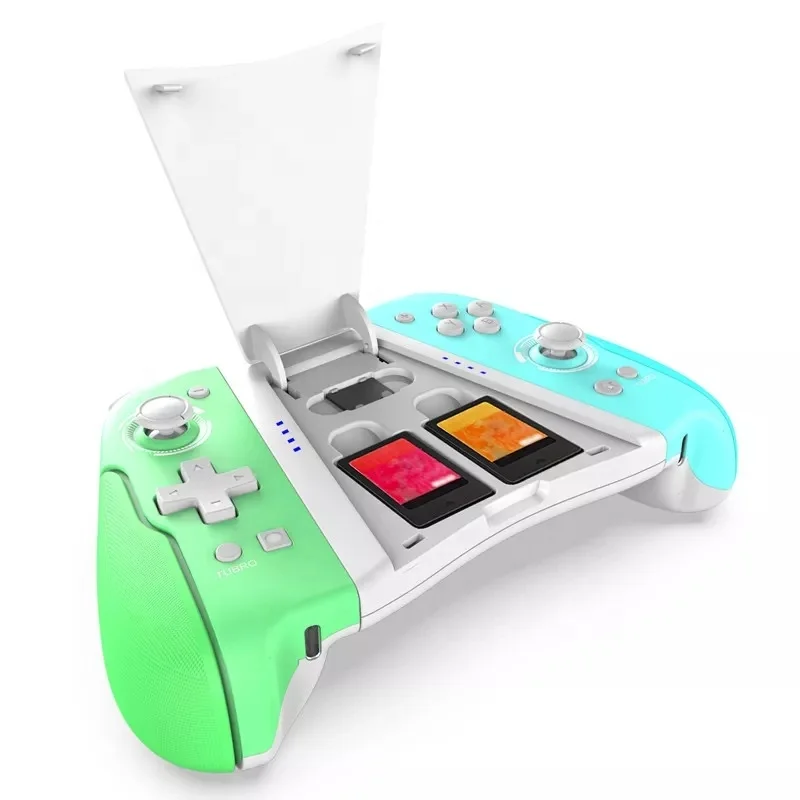 PG-SW006 Wireless BT Left Right Joystick Controller For Nintend Switch Handle Grip With Card Slot NS Gamepad