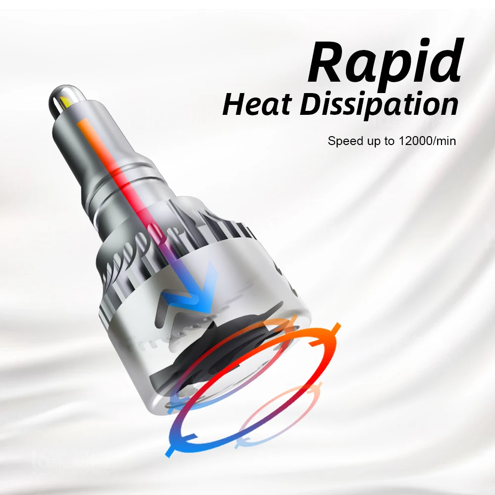 Универсальная автомобильная ксеноновая фара, обновленная подсветка 6000k, белый свет, сильное тепловыделение, IP68 Водонепроницаемая светодиодная фара