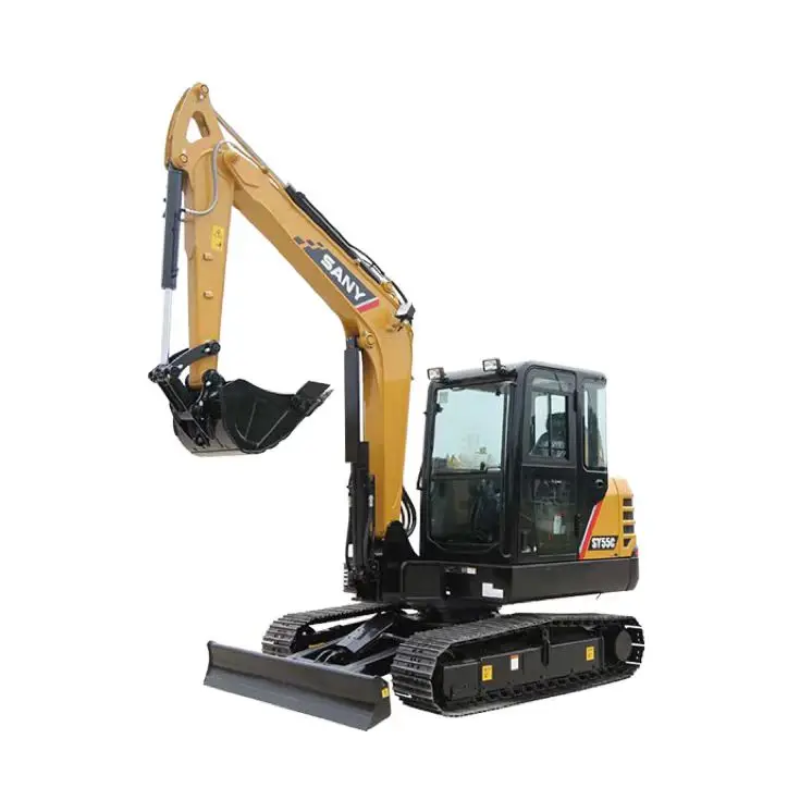 China Original Used sany excavator SANY SY55C PRO  Used mini Excavator