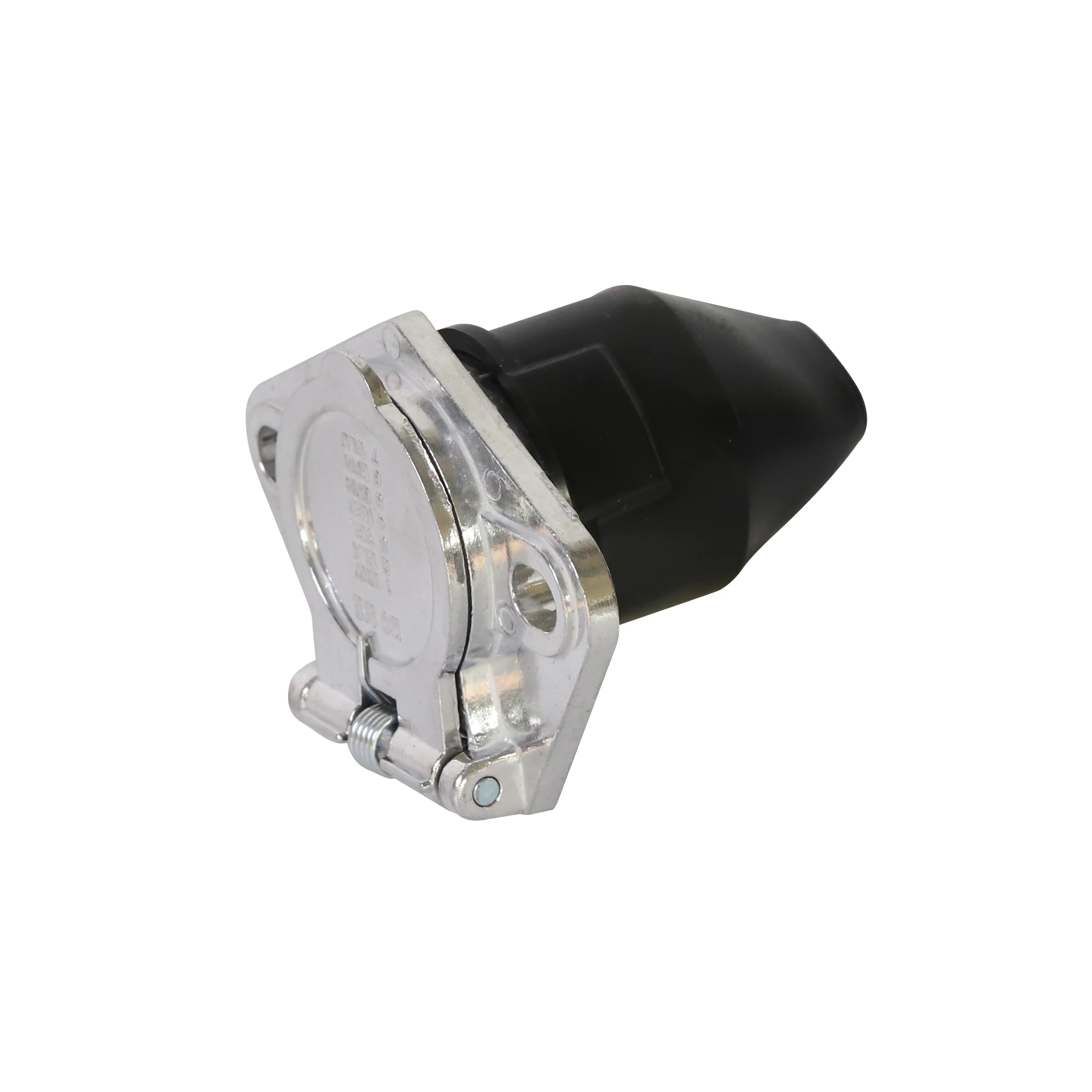 Ordinary Product 7 Pole Wiring Connector Adapter Socket 12v 24v Trailer Connector Plug 7 Pin Truck Parts With Spring Tail