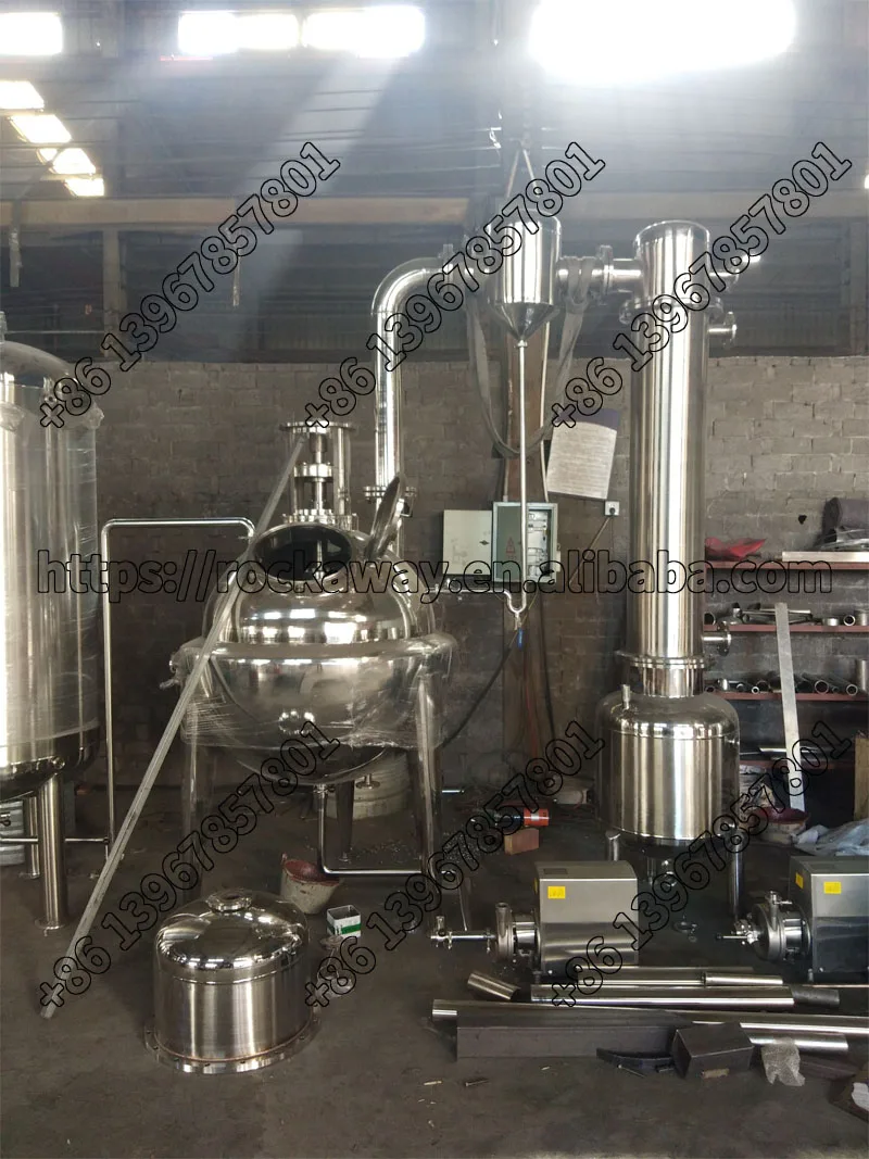 Factory customized heat reflux extraction and concentration unit plant extraction and concentration production line equipment