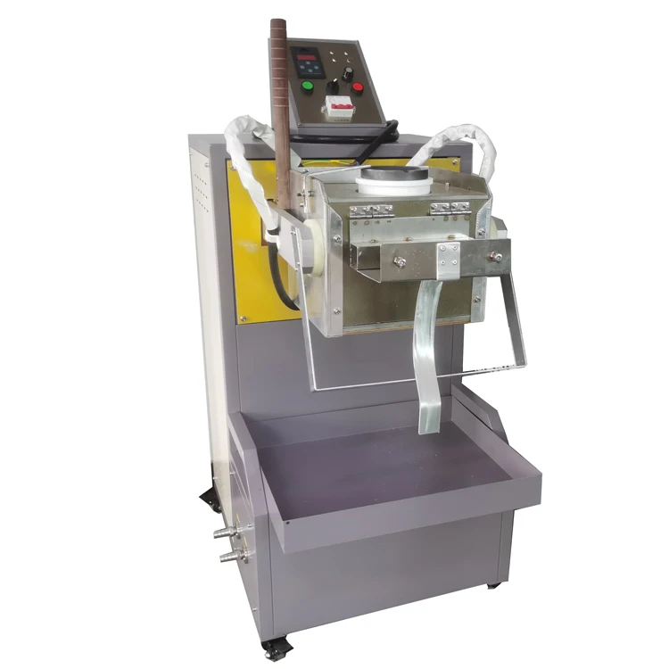 Platinum Melting Furnace Pot IGBT Technology Cast Steel  Gold Copper Metal Power Unit Sales Output Weight Cooling Scope Input