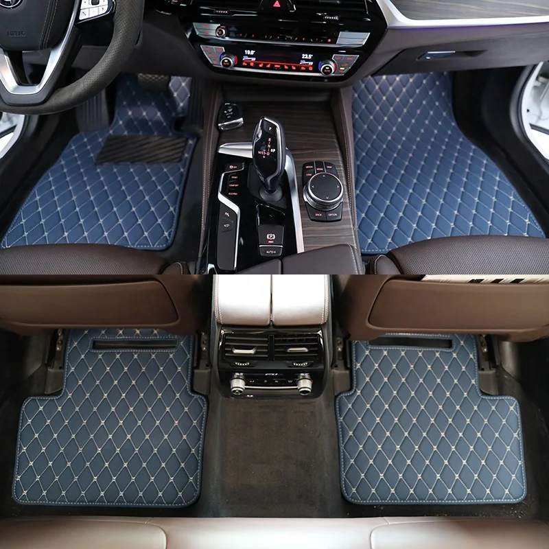 universal 5 pieces all round custom 3 pieces wholesale floor car kick mat