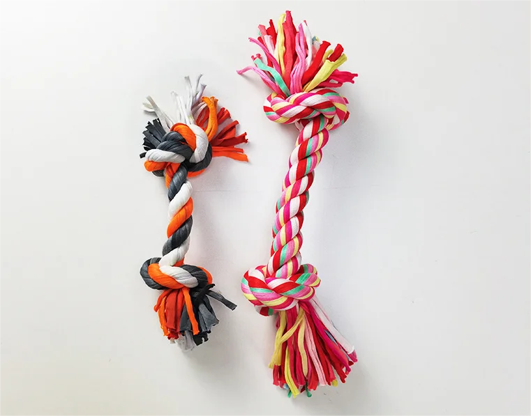 Factory custom Pet Training Dog Chew Toys Interactive Toys Dog Teeth Cleaning Dog stuffed rope Toys