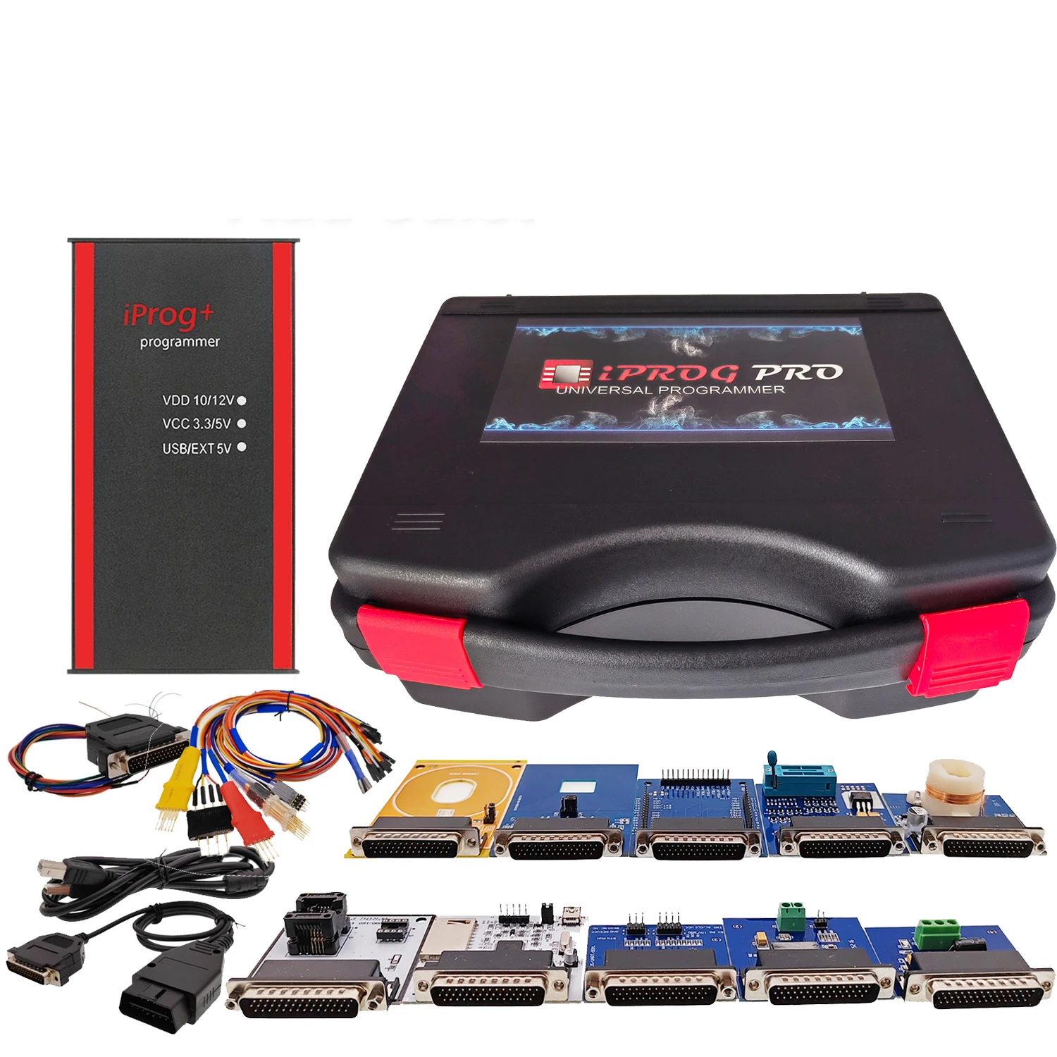 Iprog V89 Pro + V87 полный с адаптером зонда набор Ecu ключ программист поддержка IMMO автомобильное радио PK DIGIPROG 3 Carprog