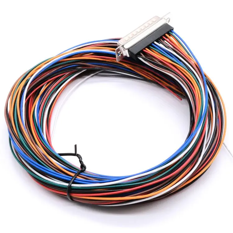  UL1061 22AWG D SUB/DB 25 pin машина/твердый контактный разъем передачи данных кабель