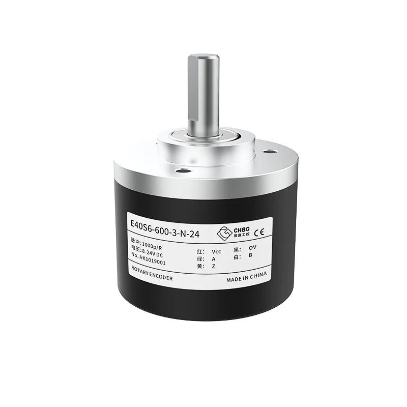 CHBG 8mm shaft Optical Encoder Rotary  20-5000ppr  6mm shaft 5-24v Push-pull output Small Incremental  Optical Encoder Rotary