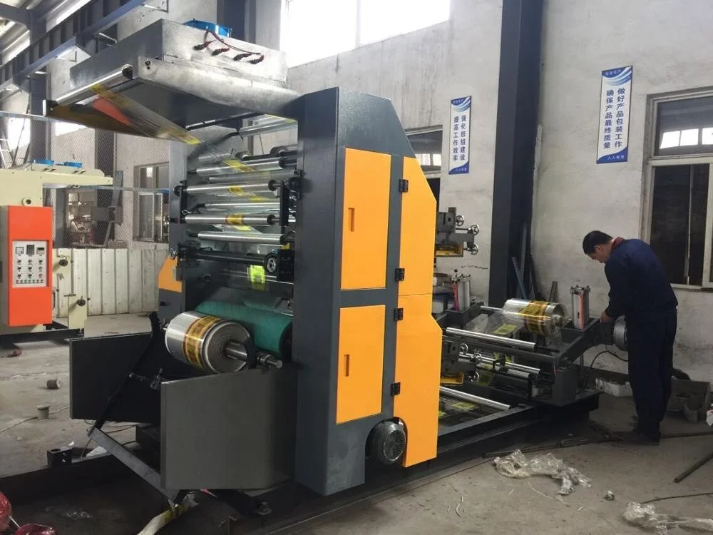 China Gold Supplier High Speed 2 Colors High Quality Aluminum Foil Flexo Printing Machine