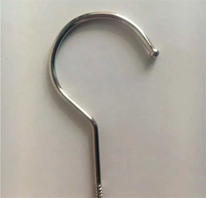Bright Chrome Plated Hook Hanger Accessory for Wood Hangers connect