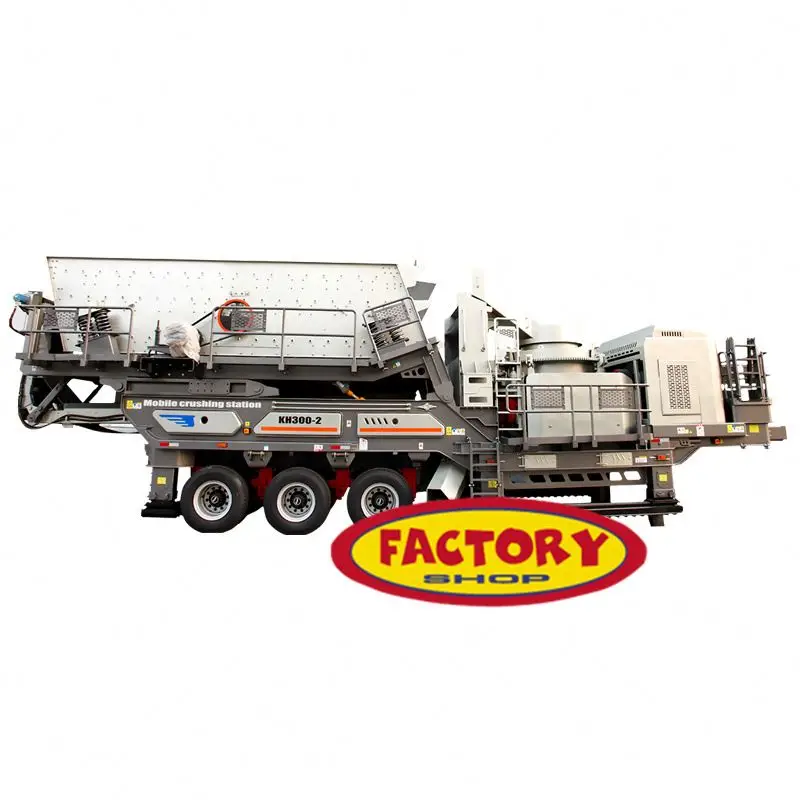 Manufacturer Complete Production Line Whole Equipment Mining Machines Ore Cone Crusher Gold Mobile Rock Crusher for Sale