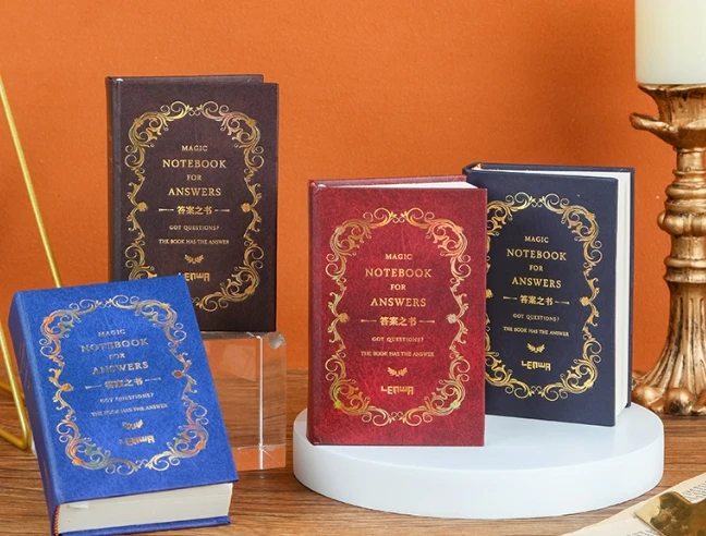 Factory Hot Selling High Quality Wholesale Magic Notebook Multicolor Hardcover Answer Book Ideas A5 Diary Planner